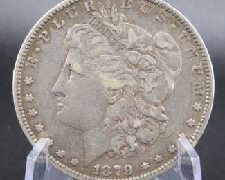 Lot 108. 1879 P Morgan silver dollar