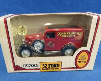 Lot 198. Ertl '32 Ford Panel Delivery Bank, 1/25 scale