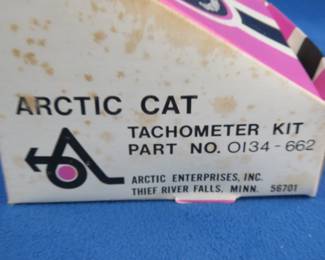 Lot 39. New Old Stock Arctic Cat Snowmobile Tachometer No. 0134-662