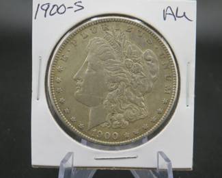 Lot 259. 1900 S Morgan silver dollar