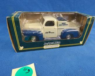 Lot 113. 1951 Ertl Ford Pickup Collectibles
