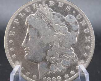 Lot 154. 1889 O Morgan silver dollar