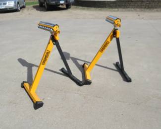 Lot 64. Two Toughbuilt S210 3-in-1 roller stands