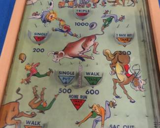 Lot 69. Bagatelle Posh-M-Up Rodeo baseball game in box