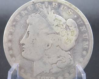 Lot 104. 1878 P Morgan silver dollar