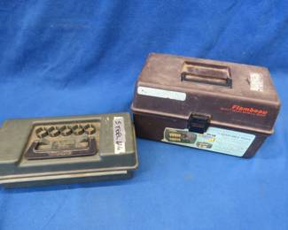 Lot 245. 51 mixed 12-gauge rounds, including 25 Federal 3-inch, 2-shot steel, plus 5 16-gauge slugs and two storage boxes