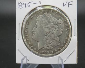 Lot 253. 1895 S Morgan silver dollar