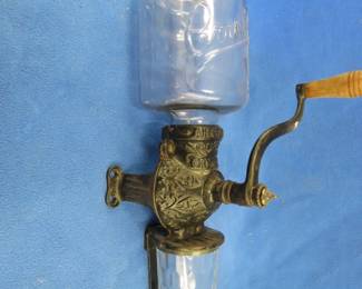 Lot 261. Crystal coffee grinder