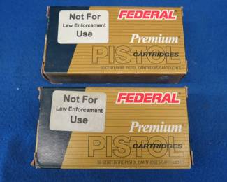 Lot 207. 100 Federal 9mm rounds