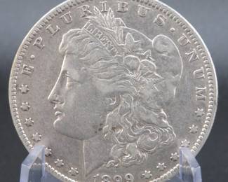 Lot 155. 1899 O Morgan silver dollar