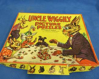 Lot 67. Uncle Wiggly picture puzzles. Only one shown.