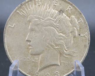 Lot 152. 1923 D Peace dollar