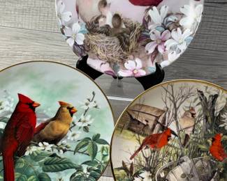 COLLECTOR CHINA PLATES WL GEORGE FRANKLIN MINT