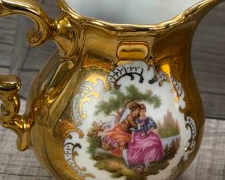 KUNST PALETTE REGNITZLOSAU GERMANY TEA SET
