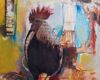 Gallo 35 x 32cm