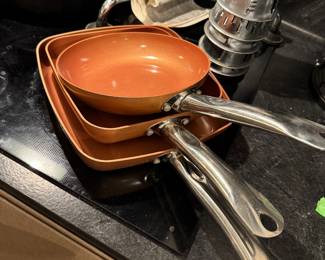 Copper Skillets 