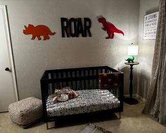 Modern baby bed, slept on twice.