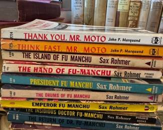 SAX Rohmer  "Fu- Manchu Paperbacks"