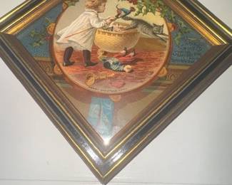 CHRISTMAS ANTIQUE CARD