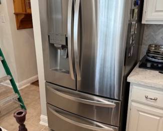 Stainless steel LG 4 door French door Refrigerator