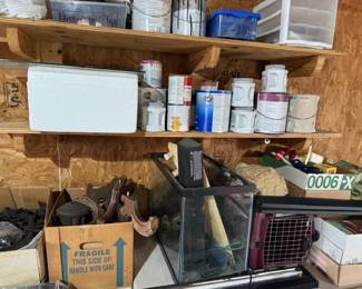 PAINT, AQUARIUM - REPTILE - XL AND  MEDIUM  AQUARIUM
