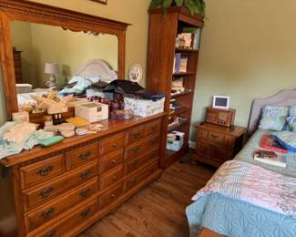 Bedroom Set Queen His and Her Dresser - Oops! sorry for the Mess