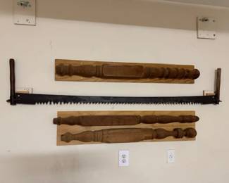 Two man crosscut saw Antique