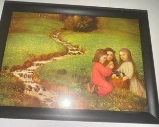 ANTIQUE FRAMED CARDS