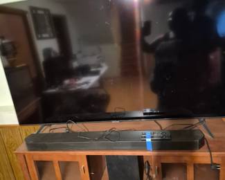 Television and entertainment center