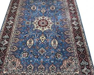 Hand Knotted Wool Rug