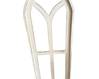 Rustic Farmhouse Cathedral Window Frame Wall Decor