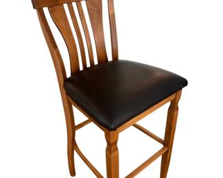 Brown Maple Bar Chairs