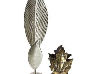 4 Piece Decorative Leaf Lot