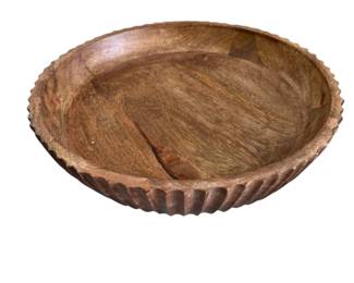 Everyday Decor Wooden Bowl