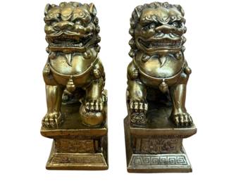 Bronze Foo Dogs