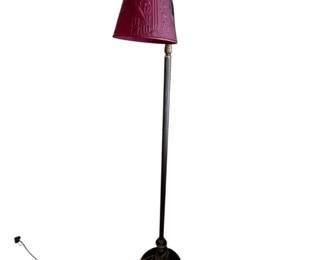 Art Nouveau Bridge Floor Lamp