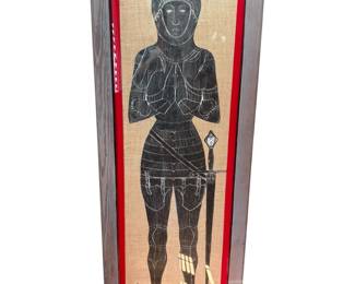 Richard Dixton Brass Rubbing Historical Reproduction