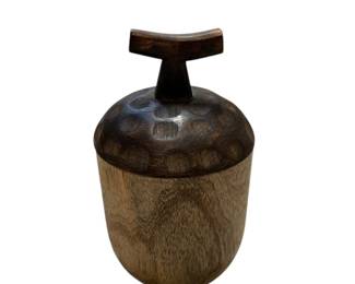 Wood Acorn Tabletop Decor Box
