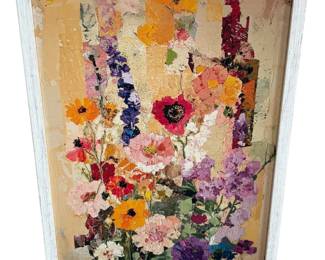Framed floral Art Poster