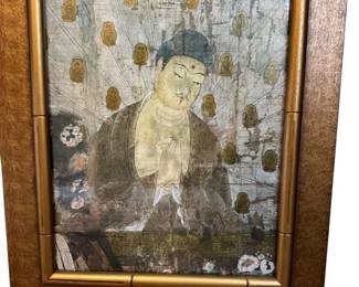 Framed Reproduction Print of The Resurrection of Buddha