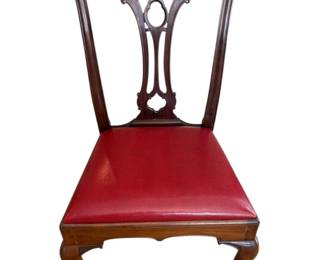 Mahogany Chippendale Style Chair