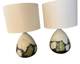 Pair of Ceramic Table Lamps