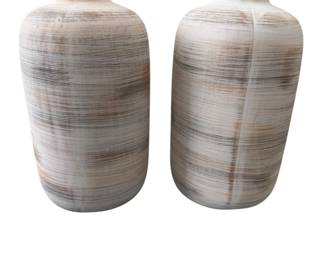 Pair of Ceramic Modern Vases