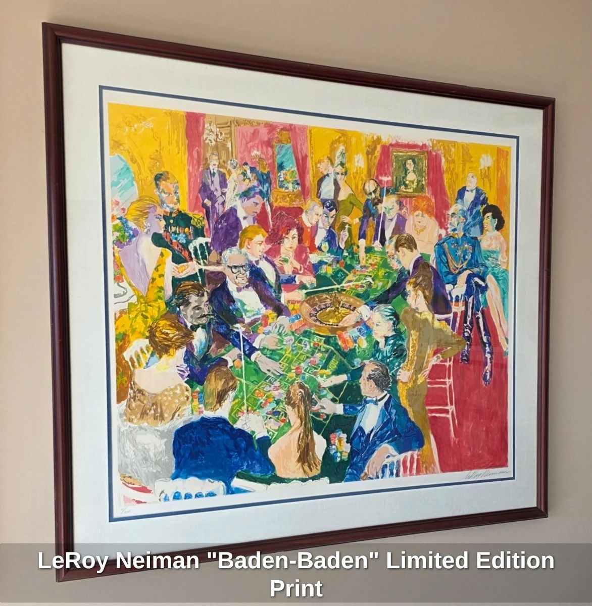 LeRoy Neiman BadenBaden Limited Edition Print