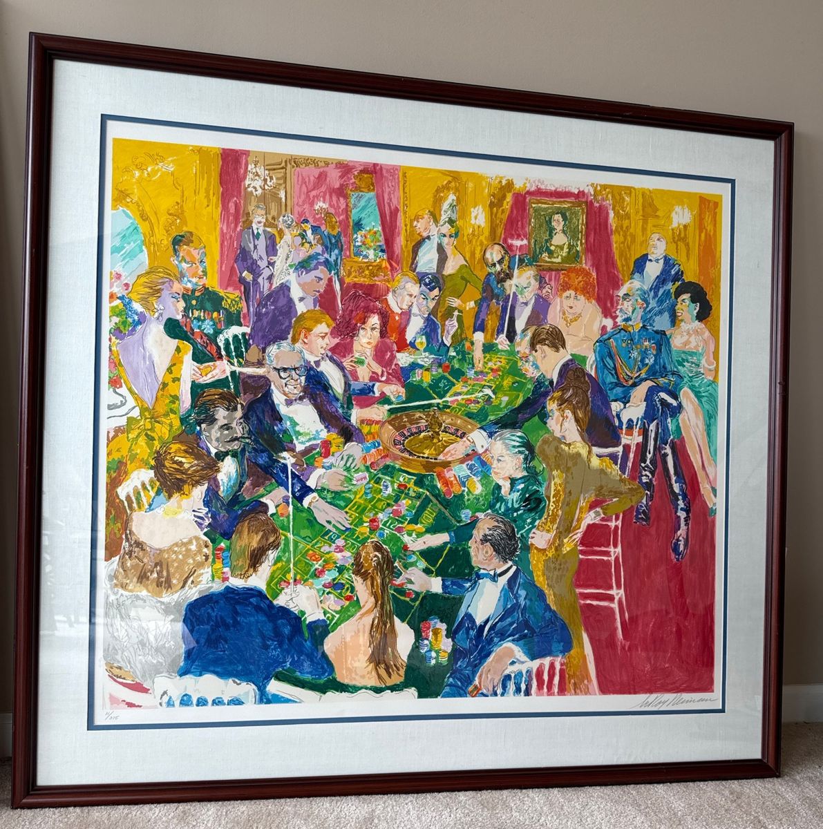 LeRoy Neiman "Baden-Baden" Limited Edition Print
