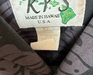 KY's Made in Hawaii Ukulele Print Shirt