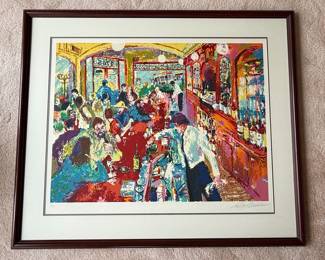 Leif Neiman "BUENA VISTA BAR #4" Silkscreen Print