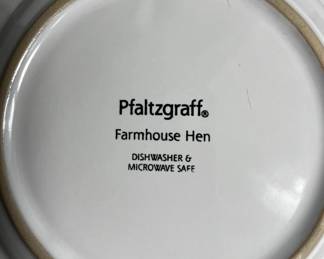 Pfaltzgraff Farmhouse Hen Plate