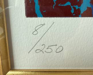 LeRoy Neiman "Casino Royale" Serigraph