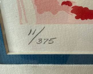 LeRoy Neiman "Baden-Baden" Limited Edition Print